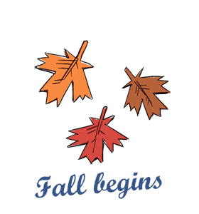 Beginning of Fall (Autumnal Equinox)