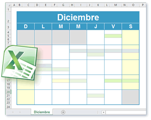 Calendario Plantilla