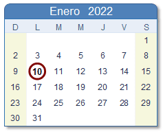 día de hoy