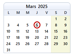 
																					La date d'aujourd'hui