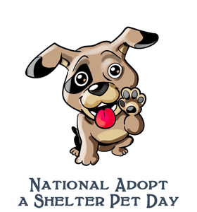 National Adopt A Shelter Pet Day