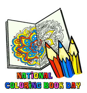 National Coloring Book Day
