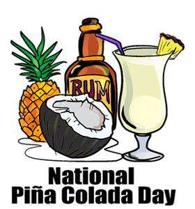 National Pina Colada Day