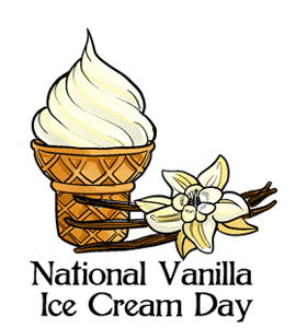 National Vanilla Ice Cream Day