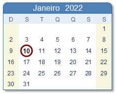 Data de hoje