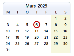 
																					Dagens datum