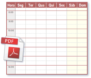 Horário PDF
